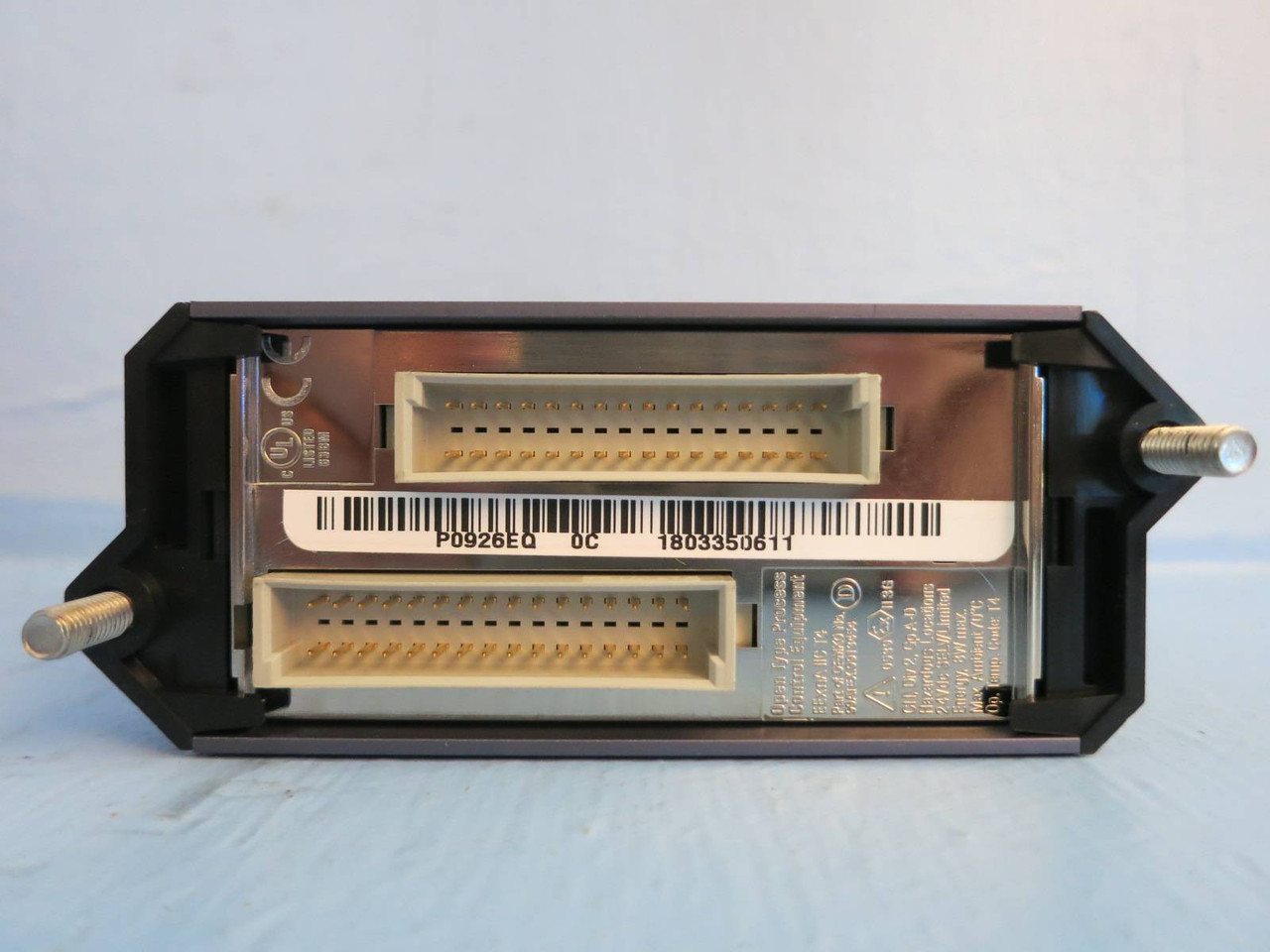 Foxboro FBM202 8 Input, Thermocouple/mV I/A Series PLC P0926EQ FBM 202 Invensys (PM1291-2)