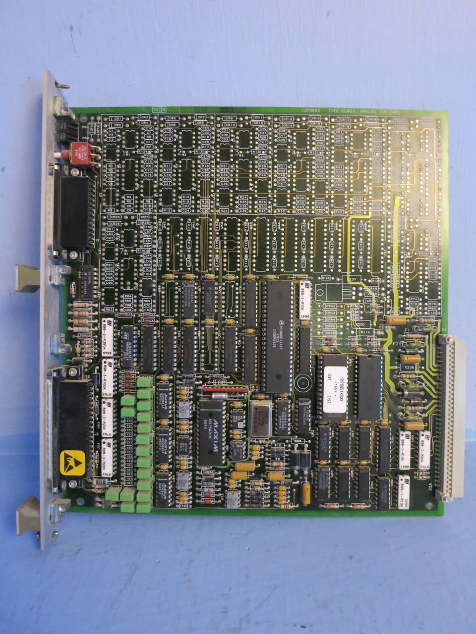 Fisher-Rosemount CL6824X1-A2 Analog I/O with 12P0051X022 Chip P1.0.1 12P0767X022 (PM1303-8)