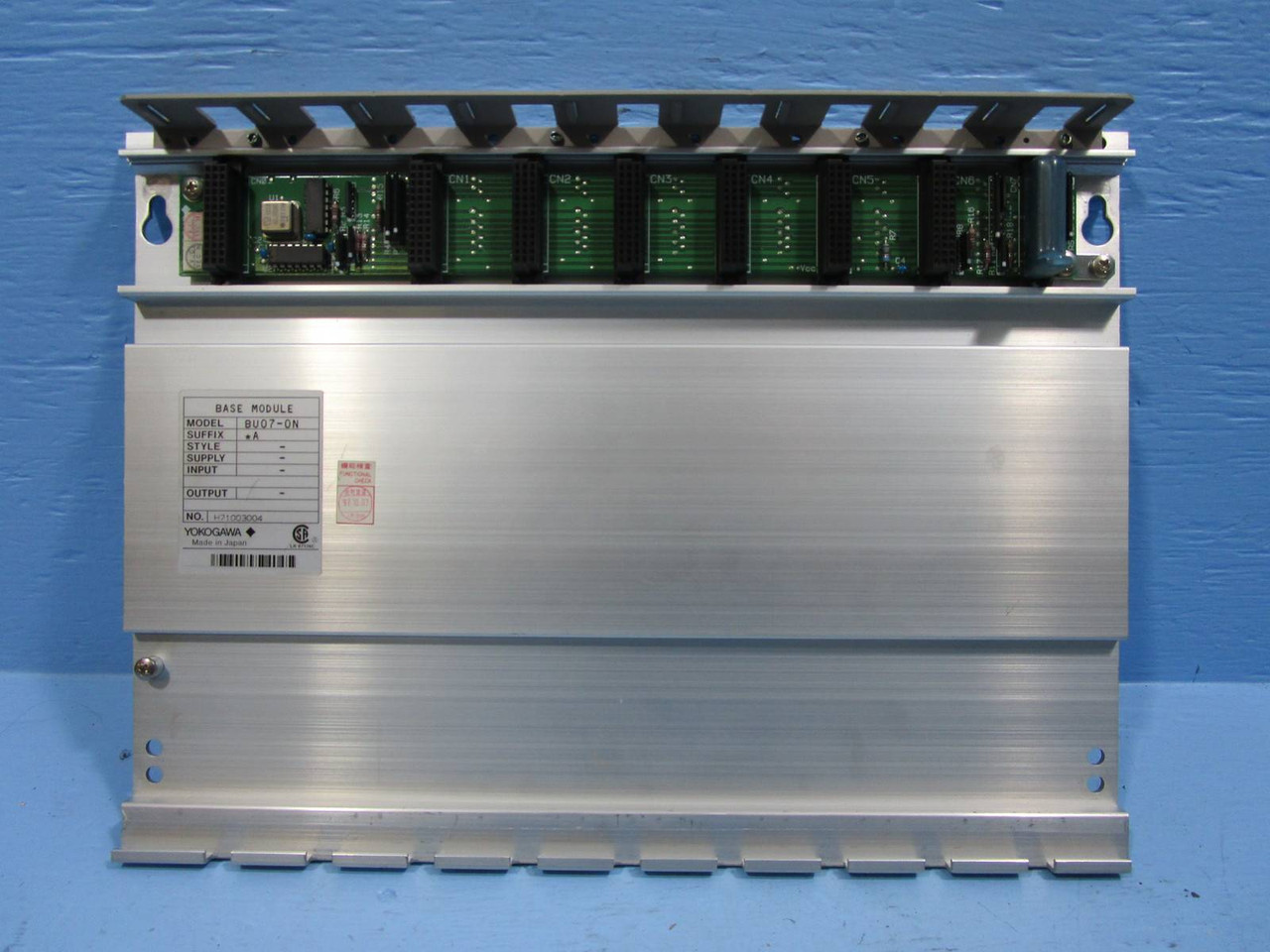 Image of Yokogawa BU07-0N *A PLC Base Module BU070N*A Rack Chassis BUO7ON 6 Slot