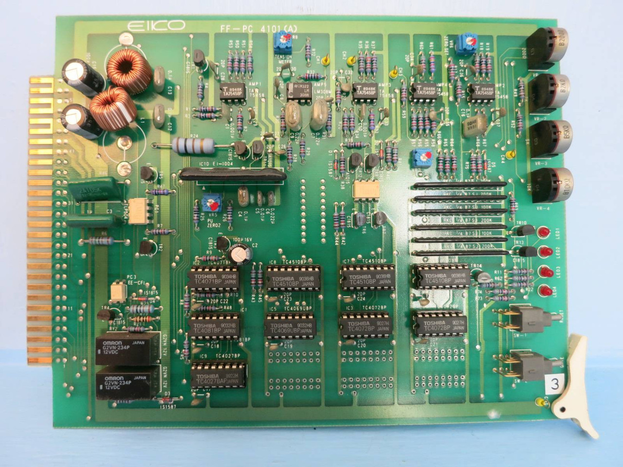 Eiko FF-PC 4101 (A) PLC Board PEP Modular Kontron Siemens TI FFPC 4101A SONY (PM1321-4)