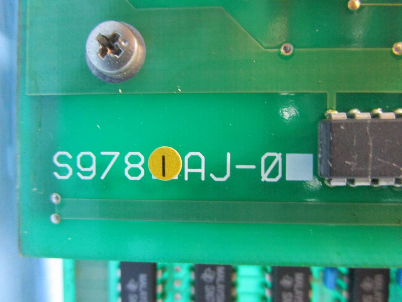 Yokogawa ST6*A PLC Module AS-S978IAJ-0 Card ST6 *A Board AS-S9222AQ-0 (NP0702-3)