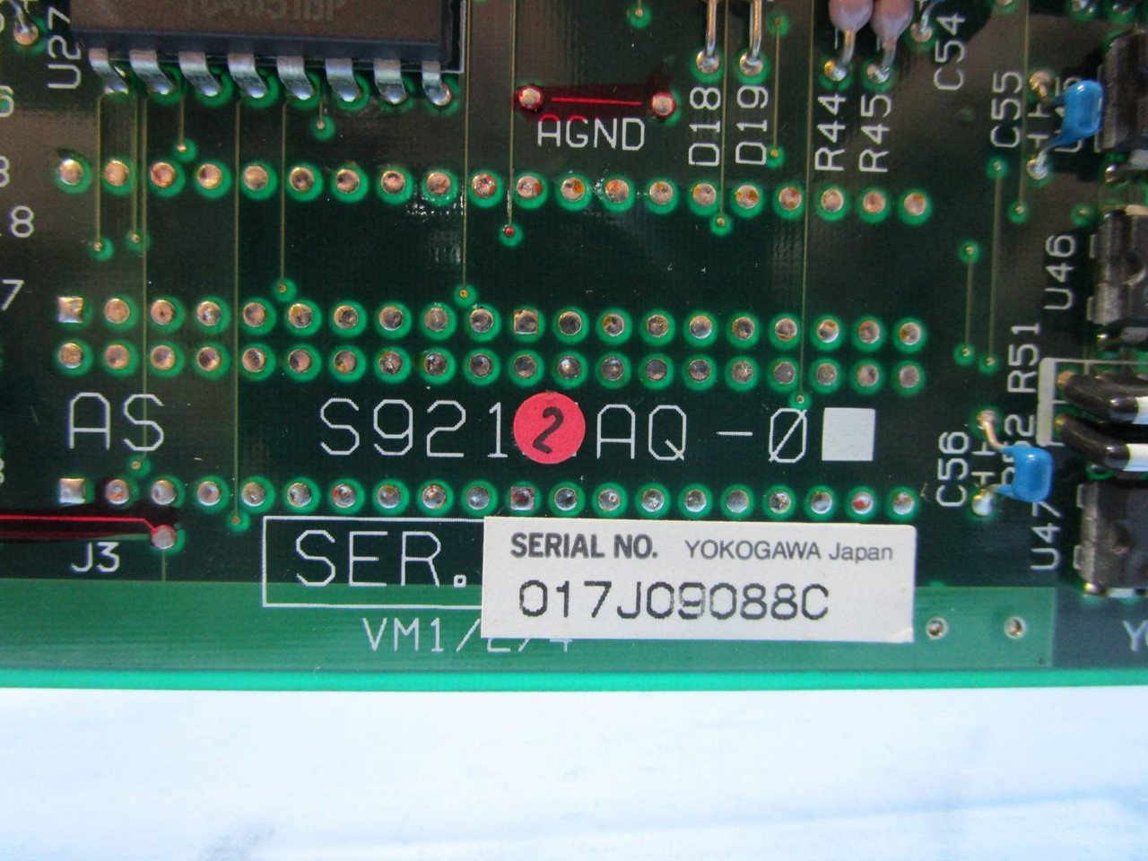 Yokogawa VM2*D PLC Module DCS Card VM2 *D Board AS-S9212AQ-0 ASS9212AQ0 (NP0708-18)