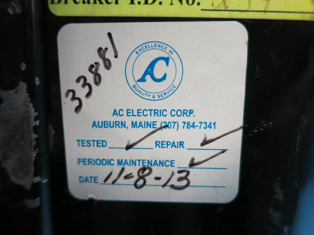 Rebuilt Westinghouse DB25 600 Amp Breaker w MicroVersa Trip Unit M/O DB-25 600A (PM1332-6)