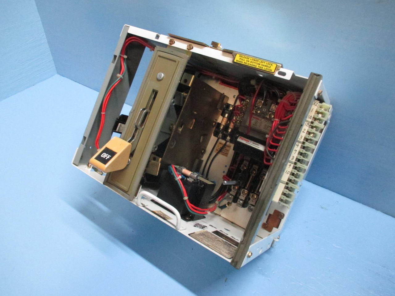 Siemens Tiastar Furnas 89 Size 2 Starter 60 Amp Fused 12" MCC MCCB Bucket Sz2 (TK0762-16)