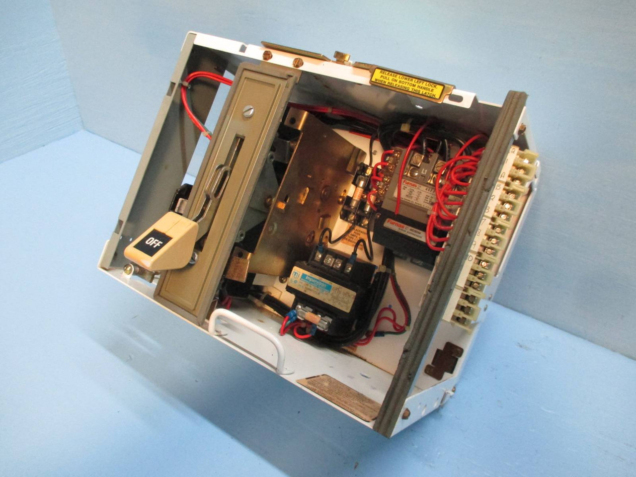 Siemens Tiastar Furnas 89 Size 2 Contactor 60 Amp Fused 12" MCC MCCB Bucket Sz2 (TK0761-2)