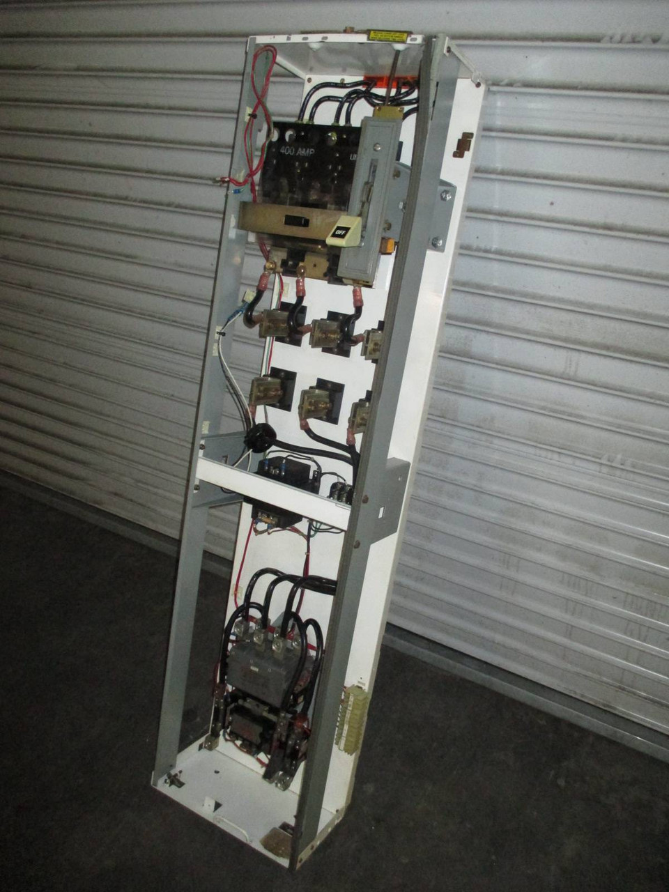 Siemens Tiastar Furnas 89 Size 4 Starter 120V Coil 400 Amp Fused 60" MCC Bucket (TK0774-4)