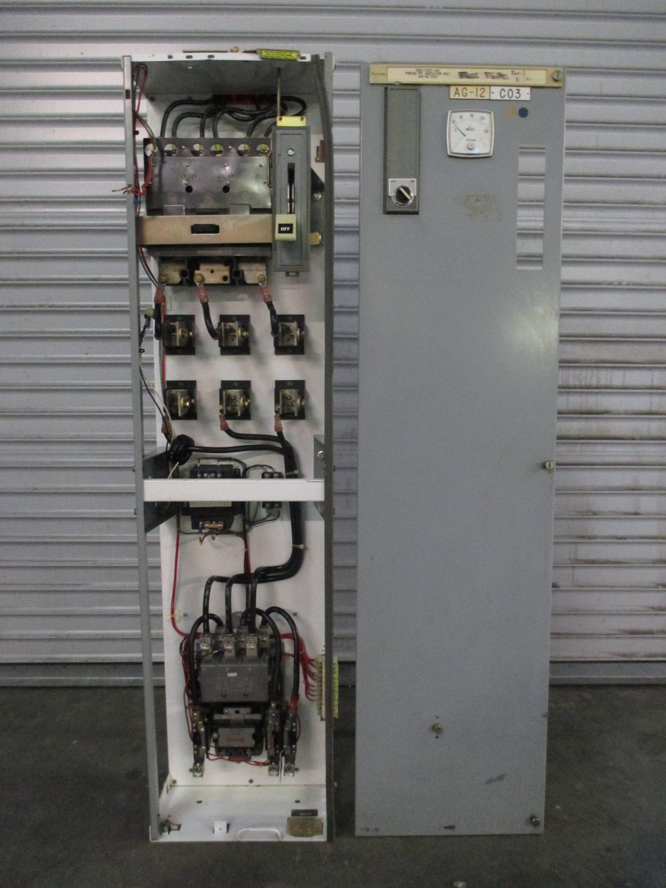 Image of Siemens Tiastar Furnas 89 Size 4 Starter 120V Coil 400 Amp Fused 60" MCC Bucket