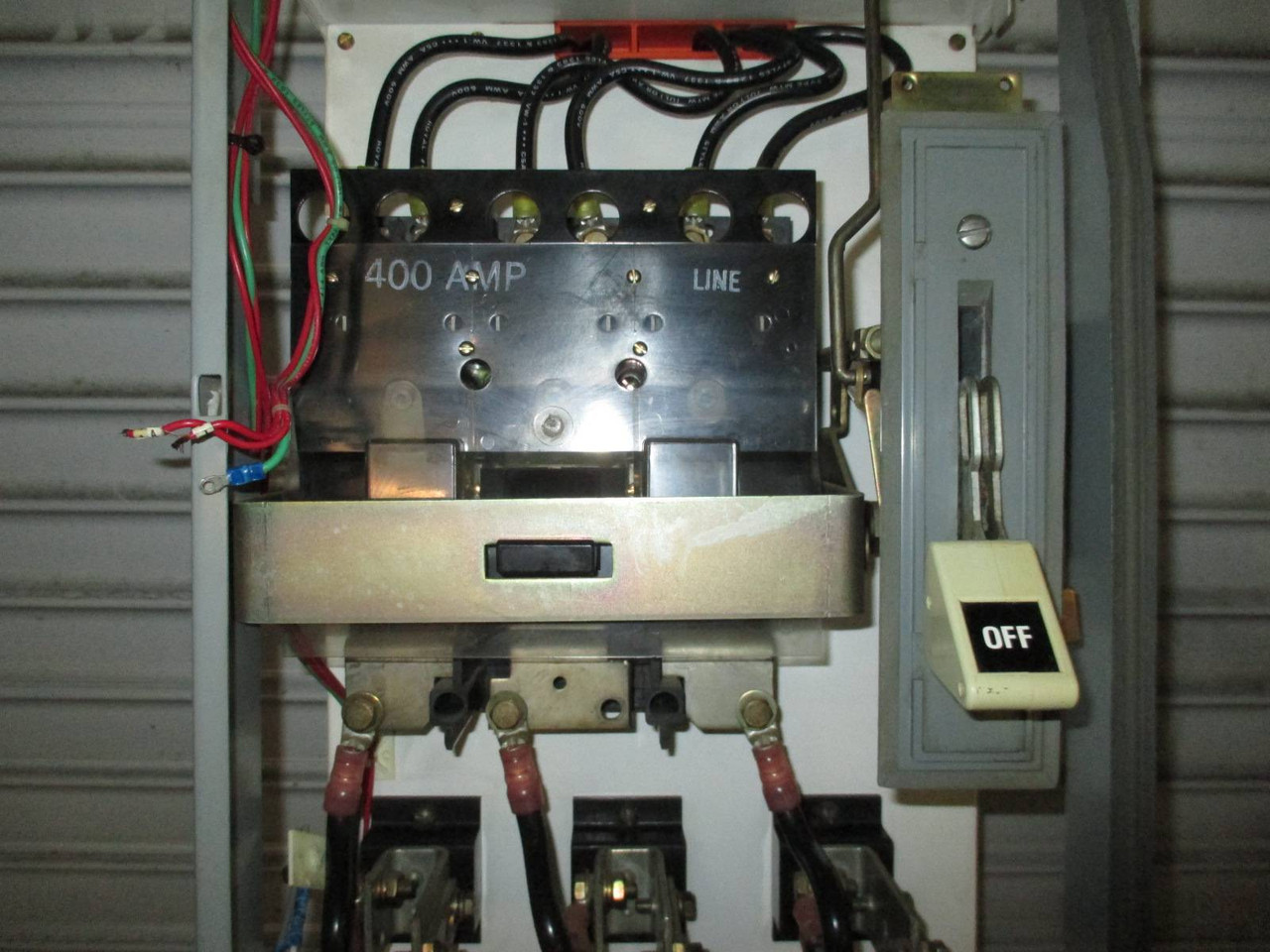 Siemens Tiastar Furnas 89 Size 4 Starter 120V Coil 400 Amp Fused 60" MCC Bucket (TK0774-4)