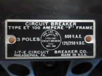 Allen-Bradley AB 798 Series 70 Amp Breaker Type Feeder MCC MCCB Bucket 12" 70A (TK0959-1)