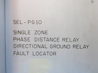 SEL-PG10 Single Zone Phase Distant Directional Ground Relay Fault Locator PG 10 (NP0834-1)