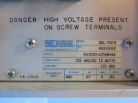 SEL-PG10 Single Zone Phase Distant Directional Ground Relay Fault Locator PG 10 (NP0834-1)