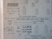 Bently Nevada Dual Accelerometer Monitor 3300/25-03-05-05-00-01-02-00 PLC 330025 (NP0881-1)