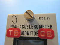 Bently Nevada Dual Accelerometer Monitor 3300/25-03-05-05-00-01-02-00 PLC 330025 (NP0881-1)