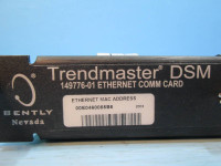 Bently Nevada Trendmaster DSM PWA 149776-01 Ethernet Comm Card PLC Module (NP0893-1)