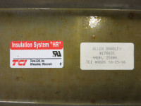 Allen Bradley / TCI 170035 / 9606 Line Reactor 2500A 2364 NRU AB Tranformer 44uH (PM1616-2)