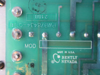 Bently Nevada PWA 78434-01 Temperature Control PLC Module PWA 7843401 110 V (NP0968-2)