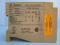 Westinghouse SVM3AD / 4324B04G14 System Voltage Monitor 550 / 600 Volt Relay SVM (PM1679-2)