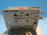 Buss Semitron SPP-6E600 600 Amp 700 Volt Fuse w Bussmann Switch MSW710-1S (PM1968-17)
