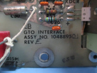 Fincor 104889501 Rev. F GTO Interface PC Board PLC Tested Card (TK2026-1)