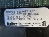 Bailey NAOM01 Network 90 Analog Output Module 6631966D1 ABB Symphony infi-90 (TK2314-11)