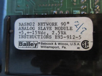 Bailey NASM02 Network 90 Analog Slave mV/TC Module 6634744G1 ABB Symphony infi90 (TK2311-2)