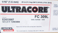 New Lincoln Electric ED033007 Ultracore FC 309L 25lbs Welding Cored Wire 1/16" (YY3827-7)