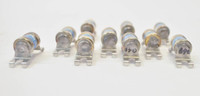 Lot of 10 Bussmann TPS-20L 20A 170VDCV Slow Blow Time Log Fuse Mounting Bracket (YY2156-1)