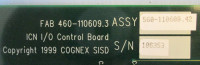 Cognex 560-110609.42 ICN I/O Control Board Card PLC Module SISD 460-110609.3 (EBI0708-1)