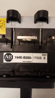 Allen Bradley 194E-B250-1753S 600V Off-On Load Switch 194E-AB-P21-315 Series B (YY2846-1)