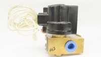 Parker 06F38C1222A1HEE85 48VDC PSI 10/200 Fluid Air Water LT. Oil Complete Valve (YY2904-1)