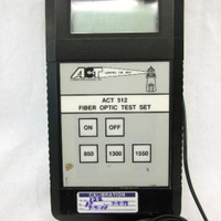 NEW ACT 512 Fiber Optic Test Set Equipment Controller 9VDC (YY3931-1)
