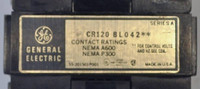 New GE CR120-BL04002 600V Mechanically Latched AC Relay Series A NNB (YY3587-1)