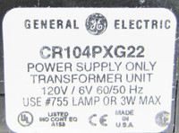 GE CR104PLG32RA1 New 120V On Red Lens Transformer Pilot Light NIB (YY2326-4)