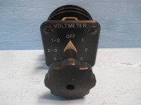 Shallco 2605C 7 Position Selector Rotary Switch Voltmeter Series 26 Relay (DW0192-2)