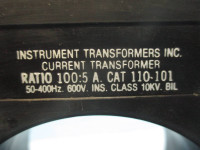 Instrument Transformers 110-101 Current Transformer Ratio 100:5A CT (DW0272-3)