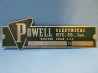 GE Powell 30 Amp Breaker Type 12" Motor Control Center MCC Feeder Bucket 7700 (TK2735-10)