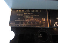 GE Powell Size 1 Starter 30 Amp Breaker 12" Motor Control Center MCC Bucket 7700 (TK2744-4)