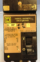 Square D I-Line FA26020BCFT 20A Circuit Breaker 480/600V 2 Pole FA26020BC 20 Amp (EM2138-1)