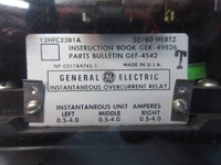 General Electric 12HFC23B1A Instantaneous Overcurrent Relay GE 50/60Hz (TK3163-2)