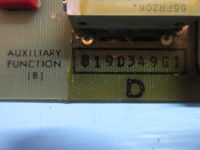 General Electric 819D349-G1 Rev. D Auxiliary Function Board PLC GE 819D349G1 (TK3286-1)