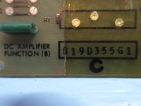 General Electric 819D355-G1 Rev. C DC Amplifier Function Board PLC GE 819D355G1 (TK3290-1)