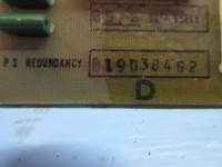 General Electric 819D384-G2 Rev. D PS Redundancy Board PLC GE 819D384G2 (TK3297-2)