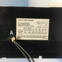 GE TJD432250 250A Circuit Breaker w Shunt 240V 3P Mod 5 250 Amp General Electric (EM2684-2)