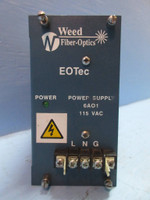 Weed Fiber-Optics 6A01 Series EOTec Power Supply Module 115V PLC 7880-6538-530 (TK3602-1)