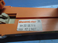 Weidmuller SKH-D32-GSE-5/16 Rack Mounted PLC Card Holder Interface Connector (TK3671-13)