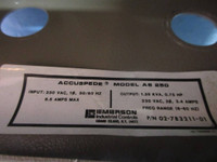 Emerson 02-783211-01 Accuspede 250 AS-250 0.75 HP Adjustable Frequency AC Drive (TK3725-1)