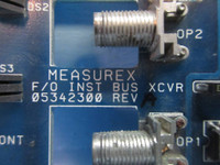 Measurex 053423-00 Rev A F/O Inst Bus XCVR Module PLC 05342300 Revision A (TK3826-2)