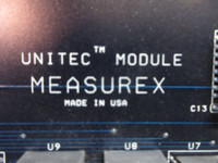 Measurex 053466-00 Rev B ICP Personality Module PLC Unitec 04345102 Rev A1 (TK3813-3)