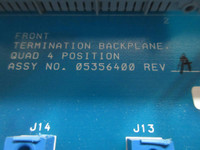 Measurex 08488400 Rev C 16-Slot Chassis Rack Termination Backplane 05356400 (TK3876-2)