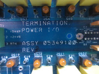 Measurex 05349100 Rev. B Termination Power I/O Module Board PLC (TK3896-2)
